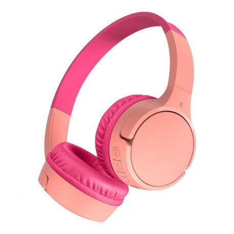 Belkin Soundform Mini-On-Ear laste BT USB-C roosa AUD002btPKV3