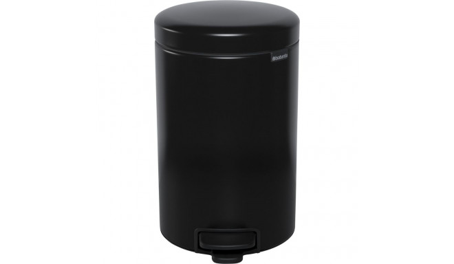 Brabantia pedaaliga prügikast Newicon 12,0 l must matt