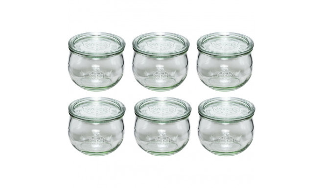 WECK Tulip purk 580ml komplekt 6