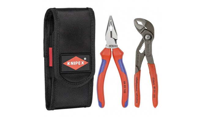KNIPEX plier set 2pcs in belt pouch