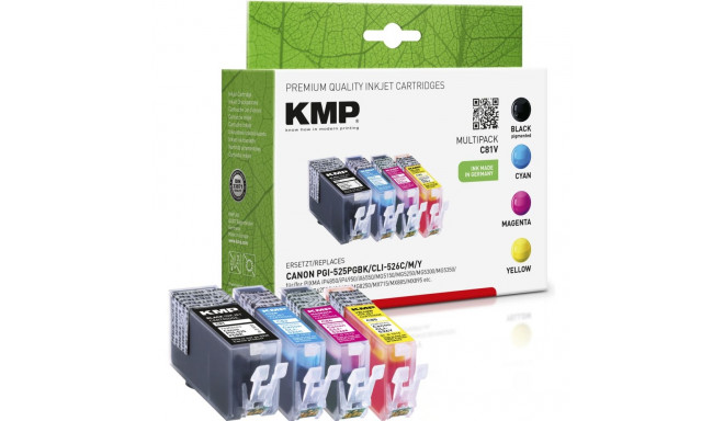 KMP C81V Promo Pack BK/C/M/Y comp. w. PGI-525/CLI-526