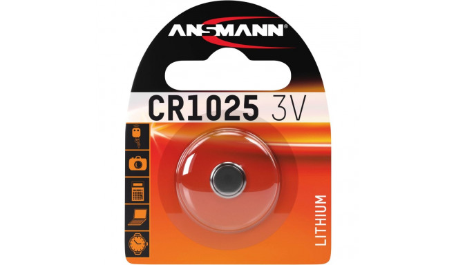 Ansmann CR 1025 Nupp-patarei
