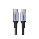 Ugreen US316 90120 USB-C - USB-C PD QC FCP cable 100W 5A 480Mb/s 3m - gray