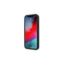 Guess Saffiano Vintage Script Case for iPhone 12 Pro Max 6.7" - Black