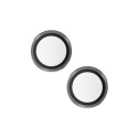 PanzerGlass Hoops Camera Protection for iPhone 15/15 Plus - with Black Frame