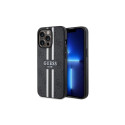 Guess GUHMP13XP4RPSK iPhone 13 Pro Max 6.7" black/black hardcase 4G Printed Stripes MagSafe