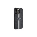 Guess GUHMP13XP4RPSK iPhone 13 Pro Max 6.7" black/black hardcase 4G Printed Stripes MagSafe