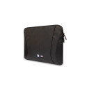 BMW Carbon&Perforated sleeve for a 16" laptop - black