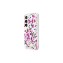 Guess GUHCS23SHCFWST S23 S911 white/white hardcase Flower Collection