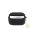 Guess GUAP2GLGSHK AirPods Pro 2 cover black/black Glitter Flake 4G Charm