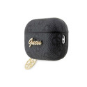 Guess GUAP2G4GSMK AirPods Pro 2 cover black/black 4G Charm Collection