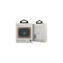 BMW BMAPSSLNA AirPods Pro cover granatowy/navy Geniune Leather Silver Logo