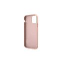 Guess GUHCP12LRSAVSRG iPhone 12 Pro Max 6.7" pink/pink hardcase Saffiano Vintage Script