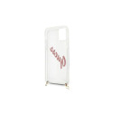Guess GUHCP12SCRTVSPI iPhone 12 mini 5.4" pink/pink hardcase Script Vintage