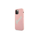 Guess GUHCP12LLSVSPG iPhone 12 Pro Max 6.7" rose green/green pink hardcase Silicone Vintage