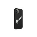 Guess GUHCP12LLSVSBW iPhone 12 Pro Max 6.7" black/white hardcase Silicone Vintage