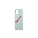 Guess GUHCP12LLSVSBF iPhone 12 Pro Max 6.7" blue fuchsia/blue fuschia hardcase Silicone Vintage