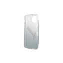 Guess GUHCP12SPCUGLSBL iPhone 12 mini 5.4" blue/blue hardcase Glitter Gradient Script