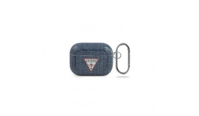 Guess GUACAPTPUJULDB AirPods Pro cover navy/dark blue Jeans Collection