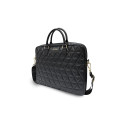 Guess Quilted bag for a 16" laptop - black