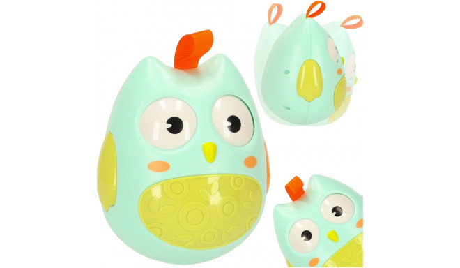 Sinine sensoorne öökull õõtsuv pall