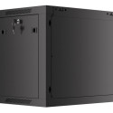 RACK CABINET 19" WALL-MOUNT 9U/600X450 (FLAT PACK) V2 BLACK LANBERG