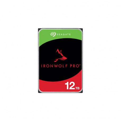 SEAGATE Ironwolf PRO Enterprise NAS HDD 12TB 7200rpm 6Gb/s SATA 256MB cache 8.9cm 3.5inch 24x7 for N