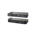Club 3D DisplayPort/HDMI KVM-lüliti kahe DisplayPort 4K60Hz jaoks