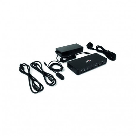 CLUB 3D DisplayPort/HDMI KVM lüliti/dokk 4K60Hz USB Type-C sisendite jaoks