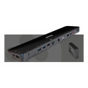 CLUB 3D USB Gen1 Type-C kolmekordne ekraan Display Port 1.4 Alt mode nutikas PD3.0 laadimisdokk 100-