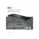 CLUB 3D Thunderbolt 4 Certified 12-in-1 Docking Station With 2xHDMI 1xDP and 2.5Gb Ethernet