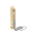 Club 3D USB Gen1 Type-C 9-ühes jaotur HDMI VGA 2x USB Gen1 Type-A RJ45 SD/Micro SD kaardipesade ja U