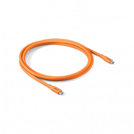 CLUB 3D USB4 Type-C cable 20 Gbps/4K60Hz/PD 240W 48V/5A orange 2m