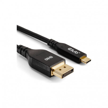CLUB 3D USB Type-C DisplayPort DP80 kahepoolne Vesa sertifitseeritud kaabel 1m