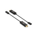 Club 3D HDMI USB Type-C 4K60Hz aktiivne adapter M/F
