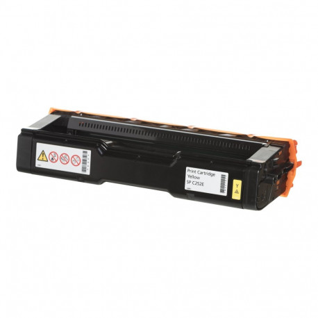 RICOH SPC252E yellow toner cartridge (4000 pages) for SPC252 and SPC262 seria