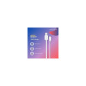 Setty kaabel USB - microUSB 1,0 m 2A valge