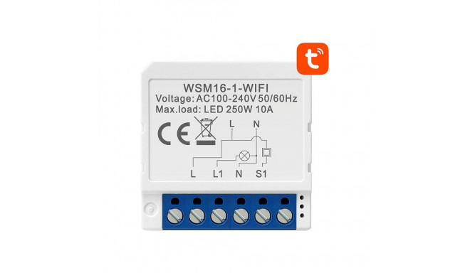 Smart Switch Module WiFi Avatto WSM16-W1 TUYA