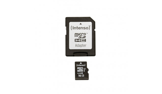 Intenso mälukaart microSDHC 16GB 45MB/s UHS-I