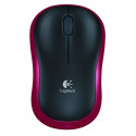 Logitech Wireless Mouse M185 red