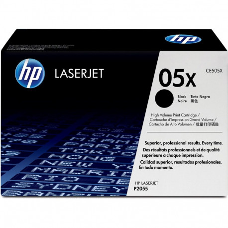 Toner schwarz 05X (CE505X) (schwarz, Retail)