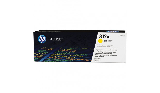 HP tooner 2700 lehte CF382A, kollane