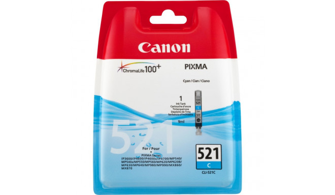 Canon Ink Cyan CLI-521C