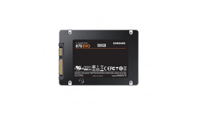 SSD Samsung 500GB 870 Evo 2,5" SATA