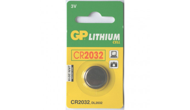 LITHIUM CELL 3V 220MAH 20 x 3,2mm