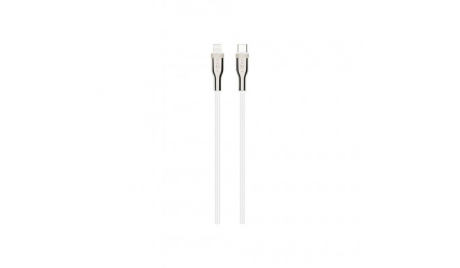 Fixed | Braided Cable USB-C/Lightning, 2 m | FIXDB-CL2-WH