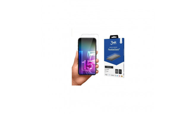 3MK FlexibleGlass Apple iPhone 15 jaoks