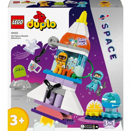 LEGO Duplo 3in1 kosmosesüstiku seiklus (10422)
