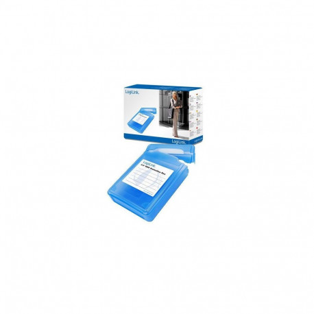 Logilink 3,5" HDD protection box for 1 HDD, blue