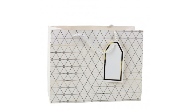 torba prezentowa geometriline kuldsed jooned 23 x 18 x 10 cm